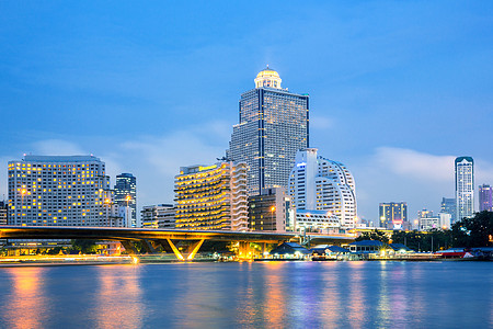 曼谷天线技术建筑天空交通风景景观办公室城市天际基础设施图片