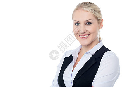 成功的商业妇女肖像画人士公司员工商务女性快乐冒充经理女士工作图片