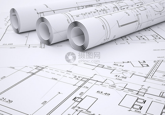 建筑图画设计蓝图设计师草稿计算机建筑师文档地面铅笔打印图片