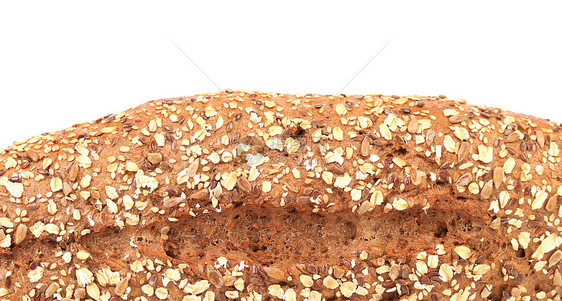 整颗谷物做的面包面粉杂粮焙烤食品营养免费吃饭饮食面包师早餐图片