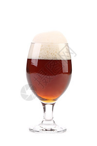 深啤酒杯啤酒厂气泡静物泡沫酒吧黑色玻璃酒馆白色液体图片