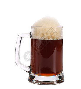 冰冷的黑啤酒在玻璃杯里啤酒液体玻璃气泡庆典食物金子流动琥珀色饮料图片