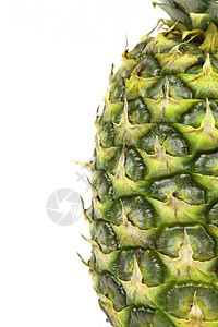 菠萝小吃食物饮食绿色热带甜点白色营养水果黄色图片