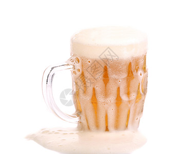 冰霜杯轻啤酒烧杯气泡水壶玻璃液体酒吧收藏派对生活庆典图片