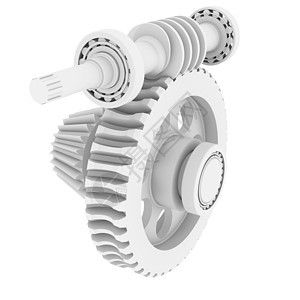 白轴 齿轮和轴承圆圈车轮白色合作圆形商业工作网络团体机器图片