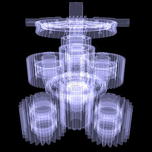 白轴 齿轮和轴承合作力学玻璃x射线艺术车轮机器团队商业工作图片