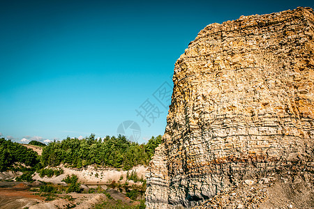 峡谷悬崖自然砂岩石头国家橙子沙漠天空编队侵蚀地质学图片