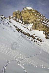 雪雪地貌季节旅行滑雪板旅游管道图片
