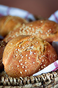 篮子里的面包收成产品生活大麦燕麦烹饪玉米作品小麦食品图片
