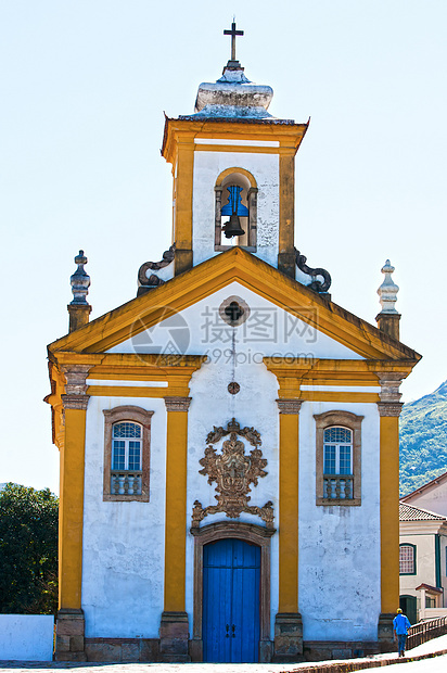 巴西米纳斯吉拉斯普雷托教会宗教地标建筑学旅行世界遗产目的地大教堂地方图片
