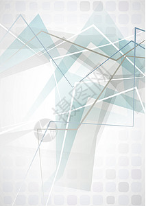 优雅的几何蓝背景框架蓝色艺术插图技术横幅创造力网络墙纸作品图片