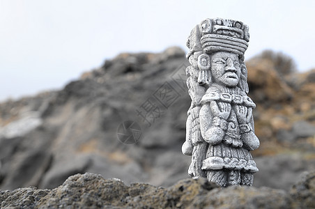玛雅雕像世界艺术假期旅行宗教脚步数字古董天空石头图片