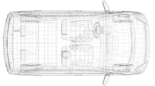 电线框架车蓝图骨骼车辆插图数字化汽车图表力量创新机器图片