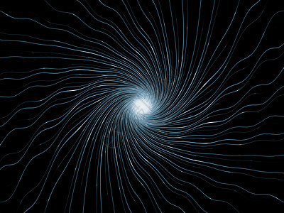 分形沉积概念运动渲染元素光束射线旋转蓝色黑色径向中心图片