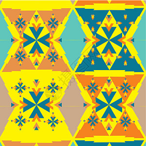 几何民族设计矢量艺术条纹绿色粉色婴儿衣服织物针织部落黄色几何学图片