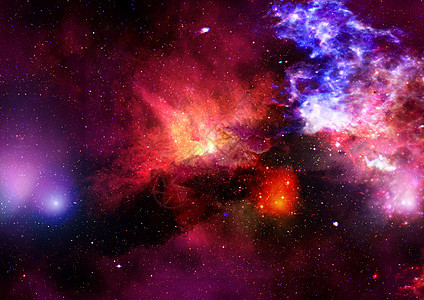 在空间和星云的星域星际灰尘螺旋天文学纺纱科学活力渲染星座插图图片