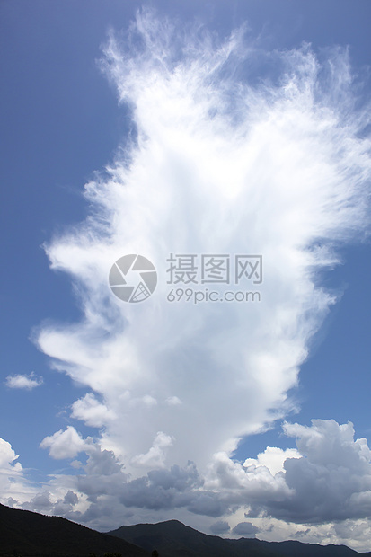 蓝蓝天空白色场景符号天气蓝色风景自由空气自然阳光图片