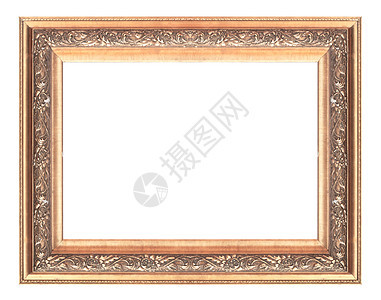 图片框架财富蓬蓬绘画美术装潢镜框古董白色金子博物馆图片