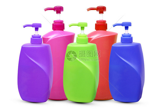 塑料瓶洗手间美容洗涤家庭生活消毒剂衣服色彩塑料五物生活方式图片