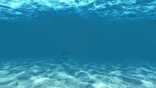水下潜水阳光海洋生活液体波浪蓝色波纹图片