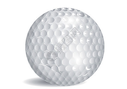 高球阴影高尔夫球运动插图背景图片