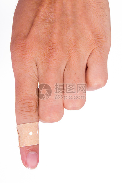 指数手指的粘合带伤害治疗石膏疼痛安全磁带情况药店食指塑料图片