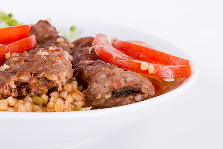 Kebap 算巴晚餐沙拉文化美食家养分服务烹饪食物盘子蔬菜图片
