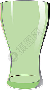 空酒杯水晶玻璃杯液体杯子设计插图酒精餐厅元素水杯图片
