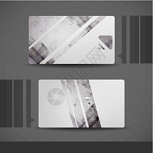 名片设计灰色空白卡片插图推介会商业漩涡广告公司背景图片