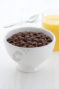 美味可口可可谷水果营养小吃谷物儿童小麦麦片可可味巧克力味早餐图片