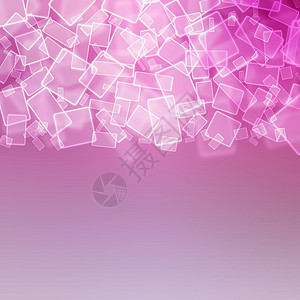 带有方形的抽象背景反射正方形艺术墙纸网络盒子紫色插图长方形粉色图片