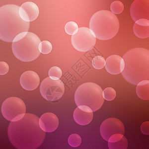 带有泡泡的抽象背景液体洗澡乐趣圆形空气泡沫粉色漂浮圆圈墙纸图片