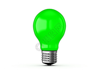 绿光散件b想像力活力绿色解决方案发电机玻璃全球天花板创新灯泡图片