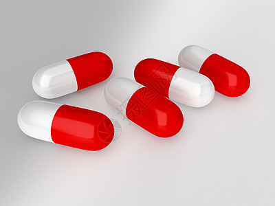 医疗 红色胶囊塑料抗生素化学保健白色治疗药店药品剂量卫生图片