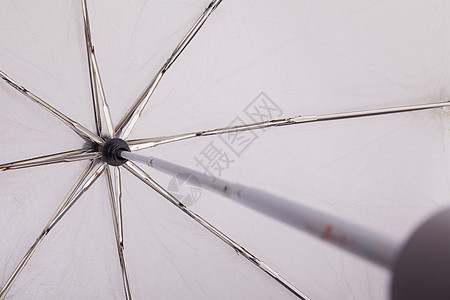 旧灰色雨伞的特写安全解决方案庇护所天气风暴图片