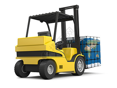 环球提供全球服务后勤工业运输贮存送货仓库全世界行星卡车货物图片