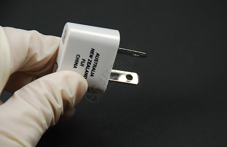 电动适电器白色工具器具电气塑料活力插座适配器电源插头图片