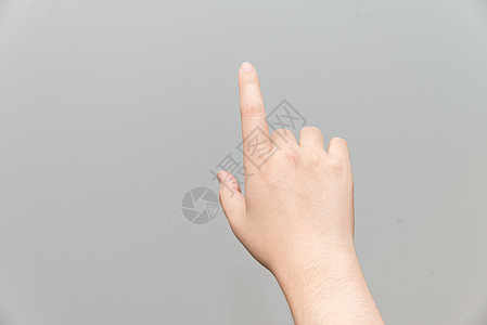 手与一个手指手腕药片一部分身体信号灰色帮助成功界面按钮图片