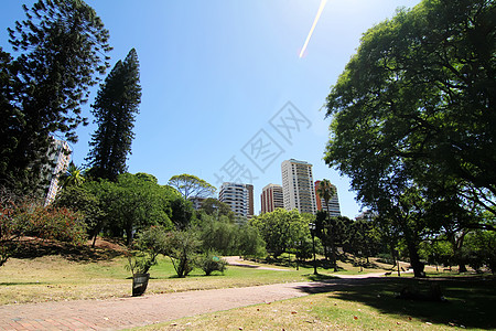 布宜诺斯艾利斯广场建筑学植物天空公园蓝色大厦建筑途径广场绿色图片