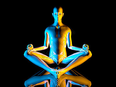 瑜伽冥想 pos成人活力平衡力量身体专注娱乐精神女性运动图片