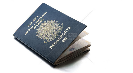 巴西护照性别游客出生地邮票公民蓝色移民国籍国家旅游图片