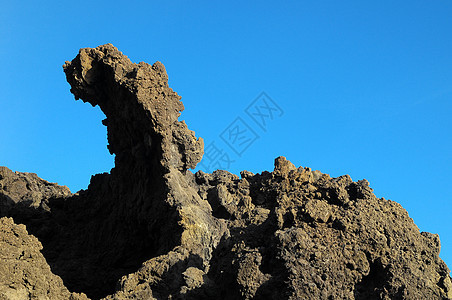 干硬岩岩岩礁火山国家岩石月球熔岩石头睡眠景观荒野公园图片