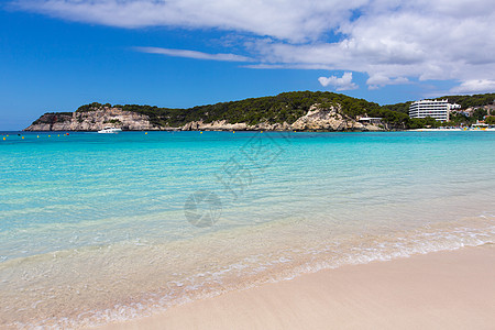 巴利阿里奇Ciutadella的海滩假期岩石海景地标太阳树木天空旅行海岸线海岸图片