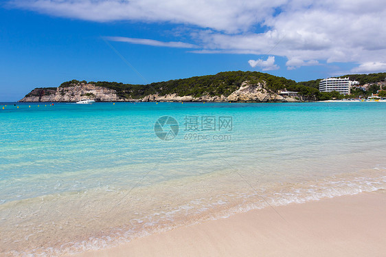 巴利阿里奇Ciutadella的海滩假期岩石海景地标太阳树木天空旅行海岸线海岸图片