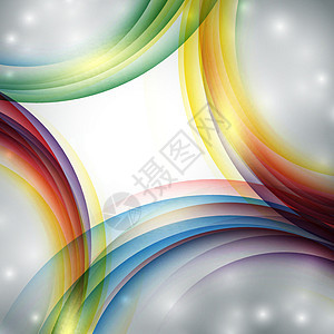 矢量背景 Eps10 彩色设计推介会横幅框架流动运动网络作品海报曲线商业背景图片