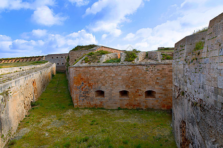 在巴利阿里茨的马洪城堡堡垒图片
