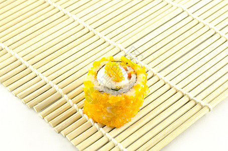 Sush 新鲜日本传统食品海藻文化寿司用餐奶油海鲜熏制鱼片饮食小吃图片