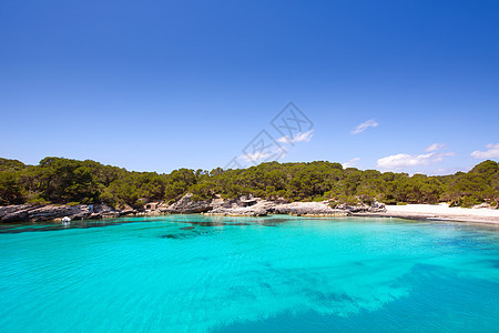 Balearic 地中海的中年卡拉和天堂岩石海滩海岸线旅行假期地标蓝色支撑悬崖图片