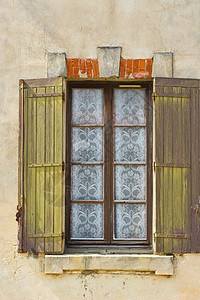 窗户装饰木头反射传统安全房子街道城市历史性木板图片