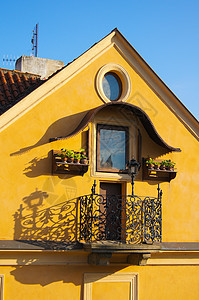 欧洲建筑欧洲架构建筑学城市历史装饰花盆窗户风格阳台房子图片
